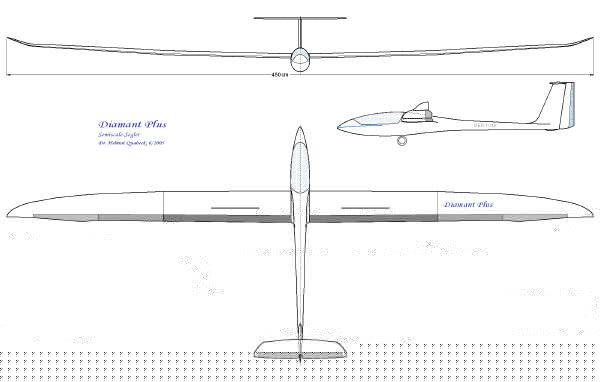 3 Seitrenansicht des Diamant Plus