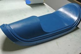 Positivform fr ASH 31 Haubenrahmen unten