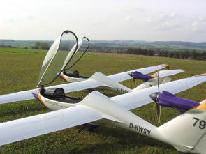 Die eigenstartfhigen WINDEX 1200C-Grosegelmodelle von Frank und Stefan Notter