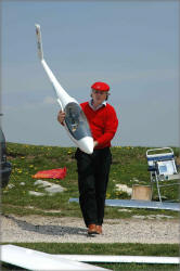 Foto Paul Gierlach, Vorbereitungen fr den Jungfernflug