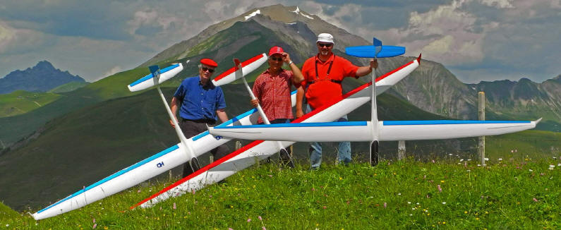 Die Freund HQ, Paul G. und Ludger D. mit ihren RUBINA am Metsch/Hahnenmoos 7/2013